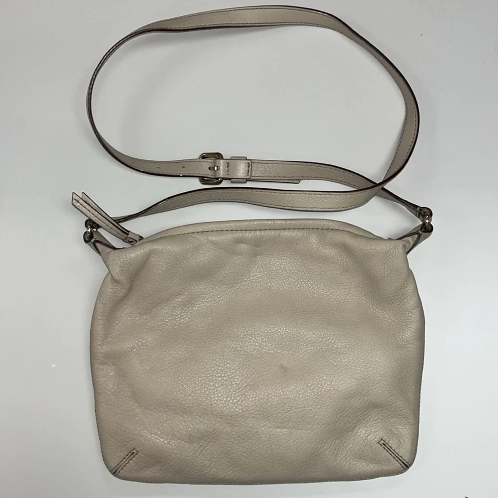 Kate ♠️ Spade bone colored leather crossbody bag